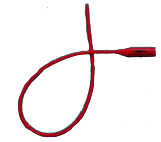 Image 1 of Nelaton Red Rubber Robinson Catheter