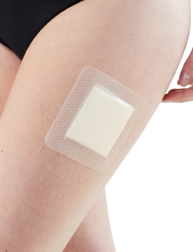 Image 2 of Neo G Silicone Foam Absorbent Dressing