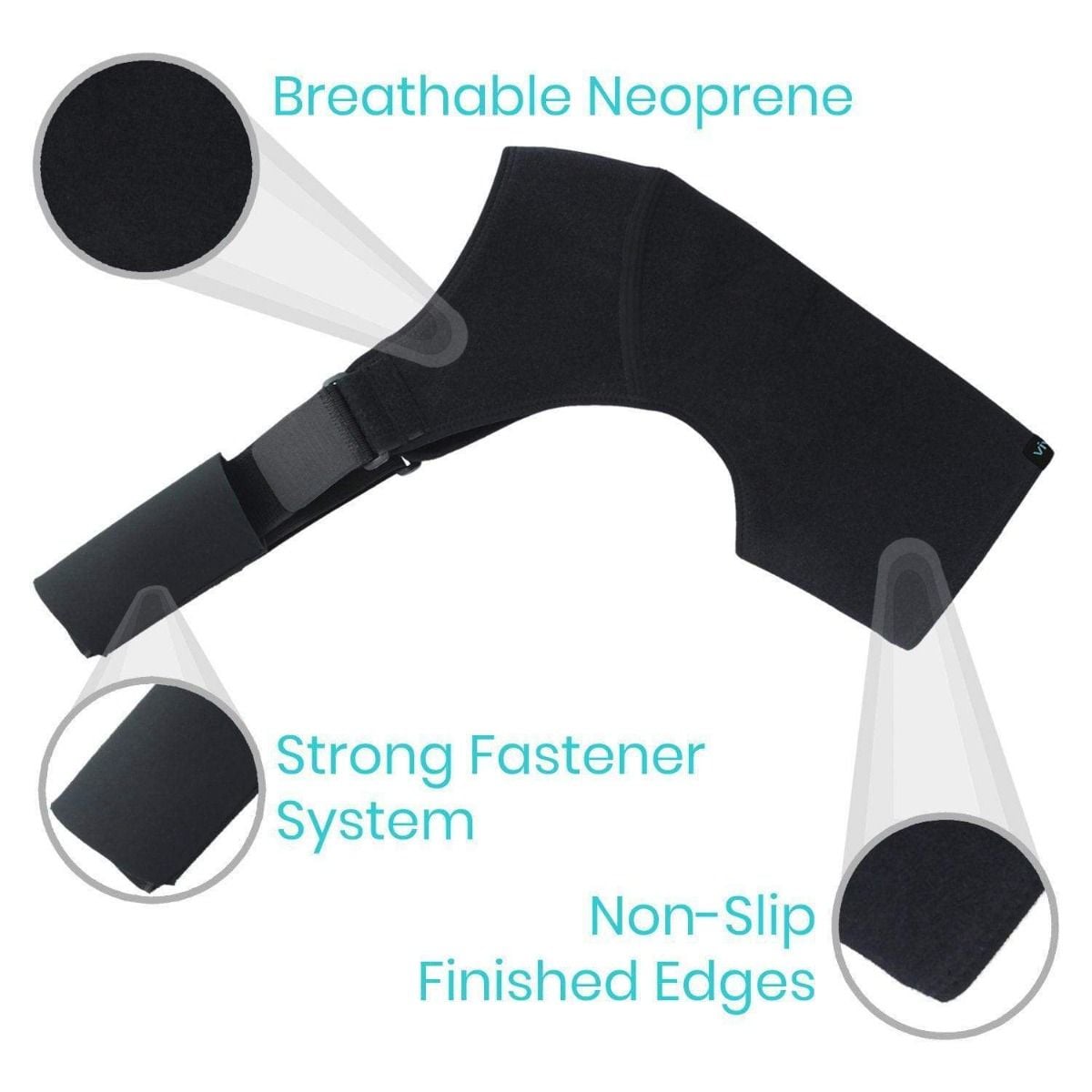 Breathable neoprene brace