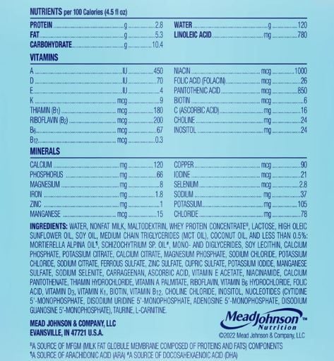 Nutrition Facts