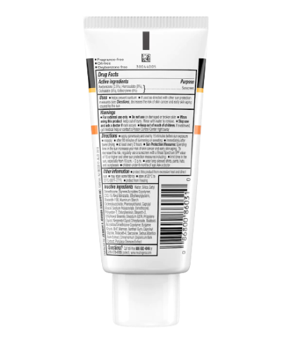 Image 2 of Clear Face Break Out Free Liquid Lotion Sunscreen Broad Spectrum SPF 30