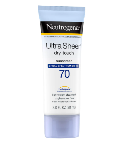 Neutrogena Ultra Sheer Dry-Touch Sunscreen SPF 70, Water
