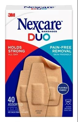 DUO Bandages with 40 Assorted Sizes