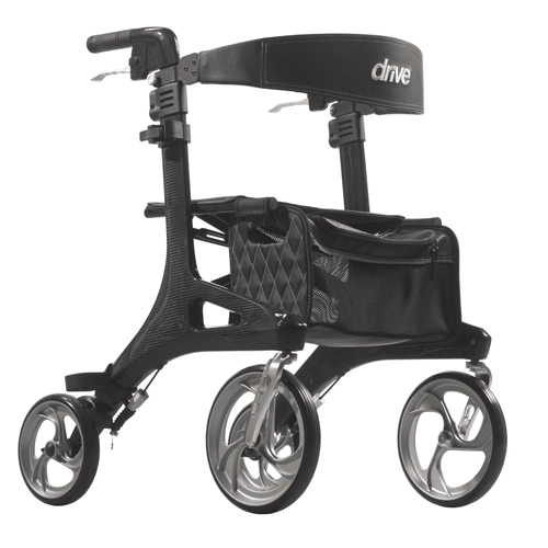 Nitro Elite CF Carbon Fiber Rollator Drive Medical RTL10266CF