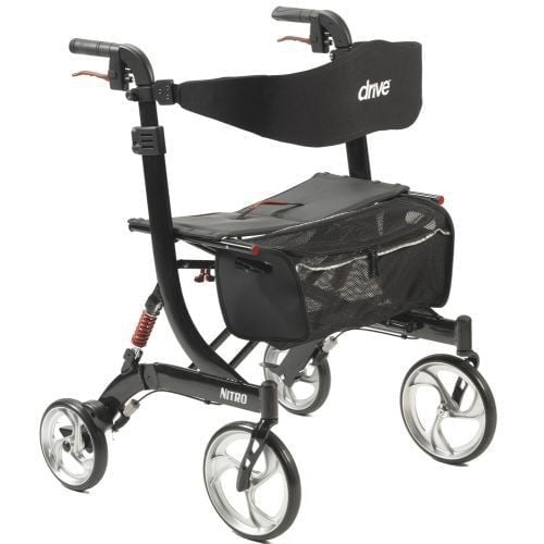Drive Medical Nitro Euro Style Walker Rollator, HD model