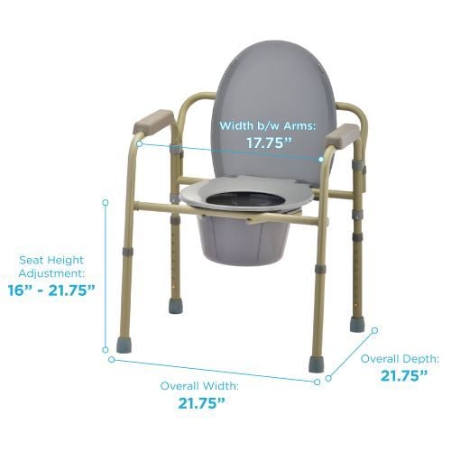 Image 2 of Nova Folding Commode