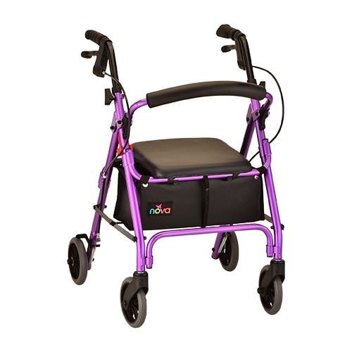 Purple Petite Rolling Rollator