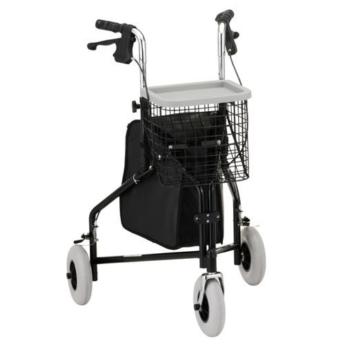 Black Traveler Rolling Walker