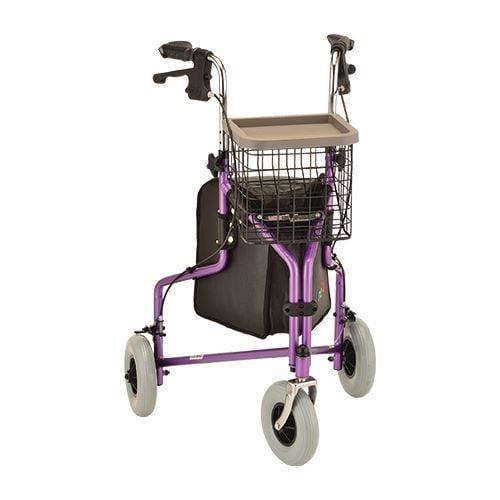 Purple Nova Traveler 3 Wheel Walker