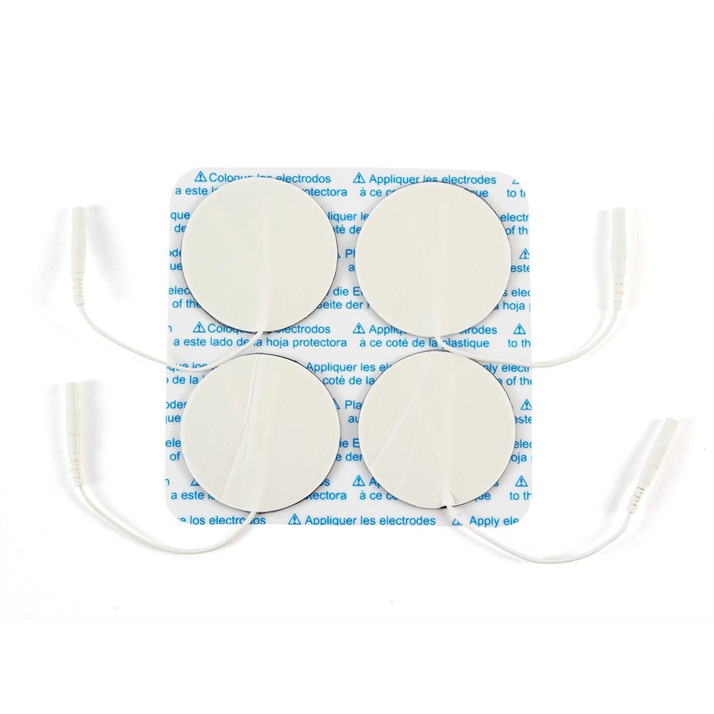Image 1 of BodyMed White Foam Carbon Electrode