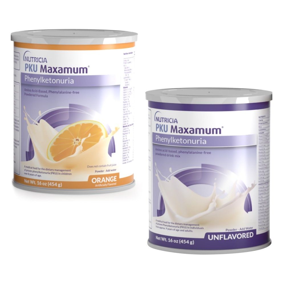 PKU Maxamum - Orange and Unflavored