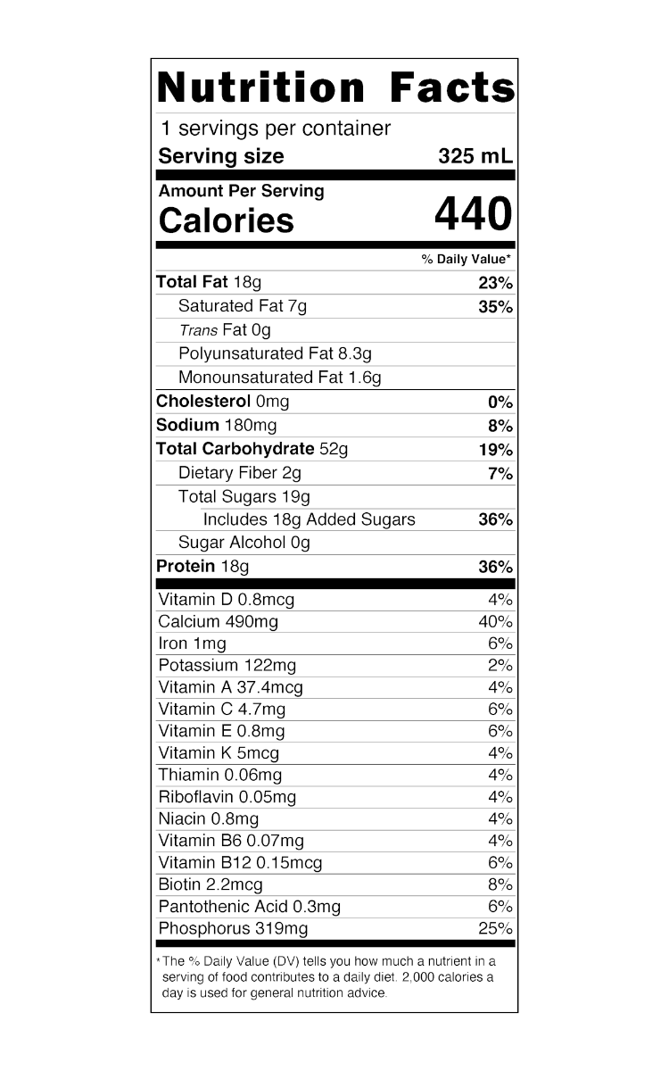 Nutrition Facts