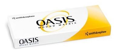 Smith and Nephew OASIS Matrix Extracellular Support Grid Wound Dressing 1.2 x 1.4 Inch