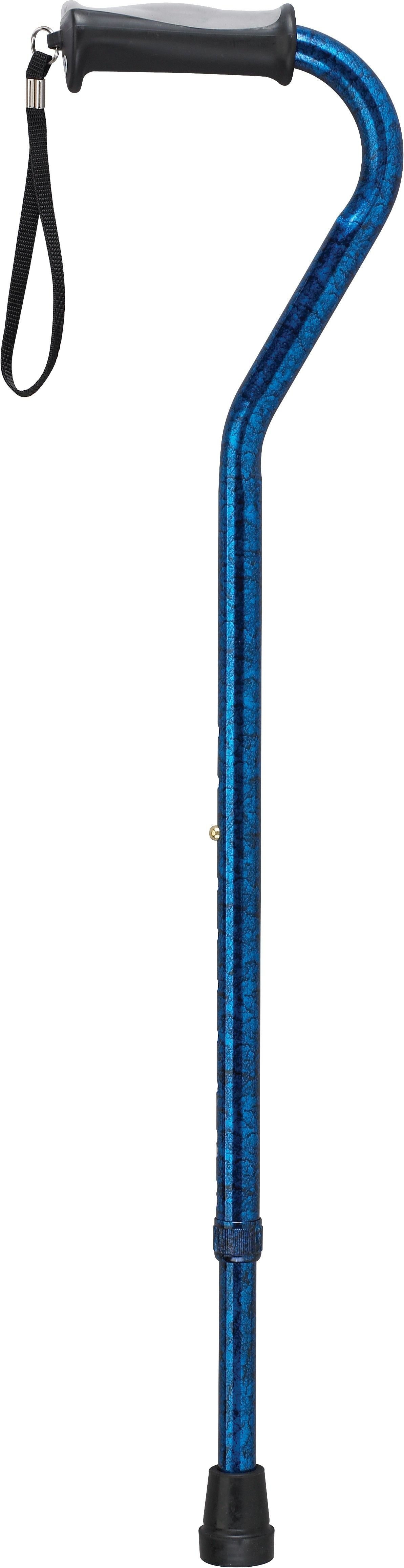 Blue Cane with Gel Hand Grip