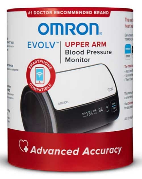 Omron Evolv Wireless Upper Arm Blood Pressure Monitor
