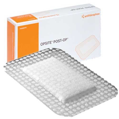 66000714 OpSite Post-Op 10 x 4 Inch Transparent Film Dressing
