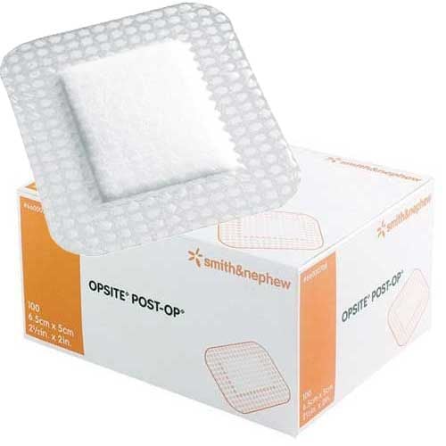 OpSite Post-Op 3-3/4 x 3-3/8 Inch Transparent Film Dressing 66000709