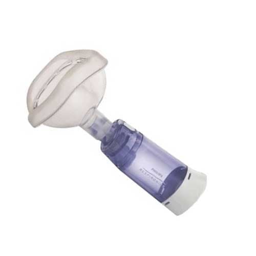 Image 3 of OptiChamber Diamond Asthma Spacer MDI Inhaler