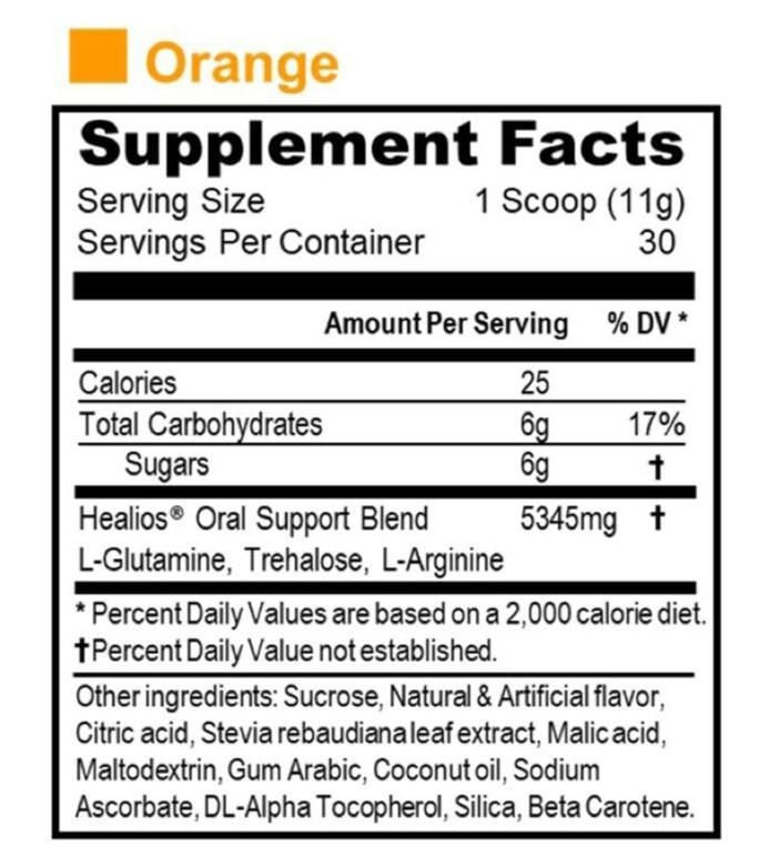 Orange - Nutrition Facts