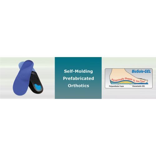 Image 3 of Orthofeet Women's BioSole Gel Sport Insoles