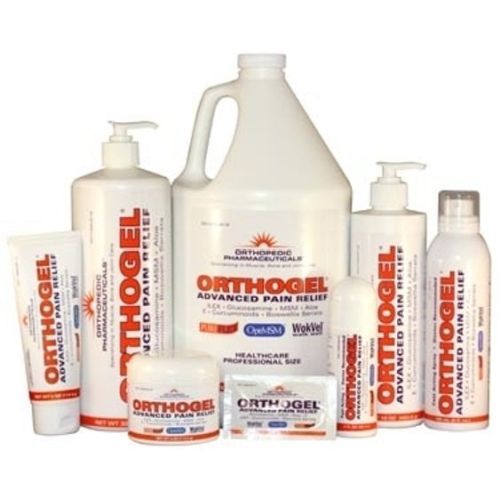 Orthogel Advanced Pain Relief Gel in various sizes