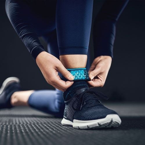 Ossur Formfit Pro Ankle Brace In Action