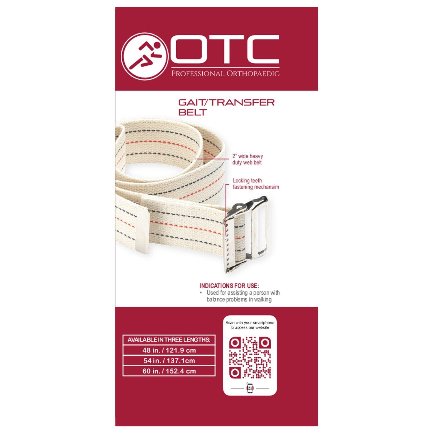 Image 5 of OTC Gait Transfer Belt