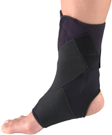 Figure 8 Strap Wraps Ankle Support