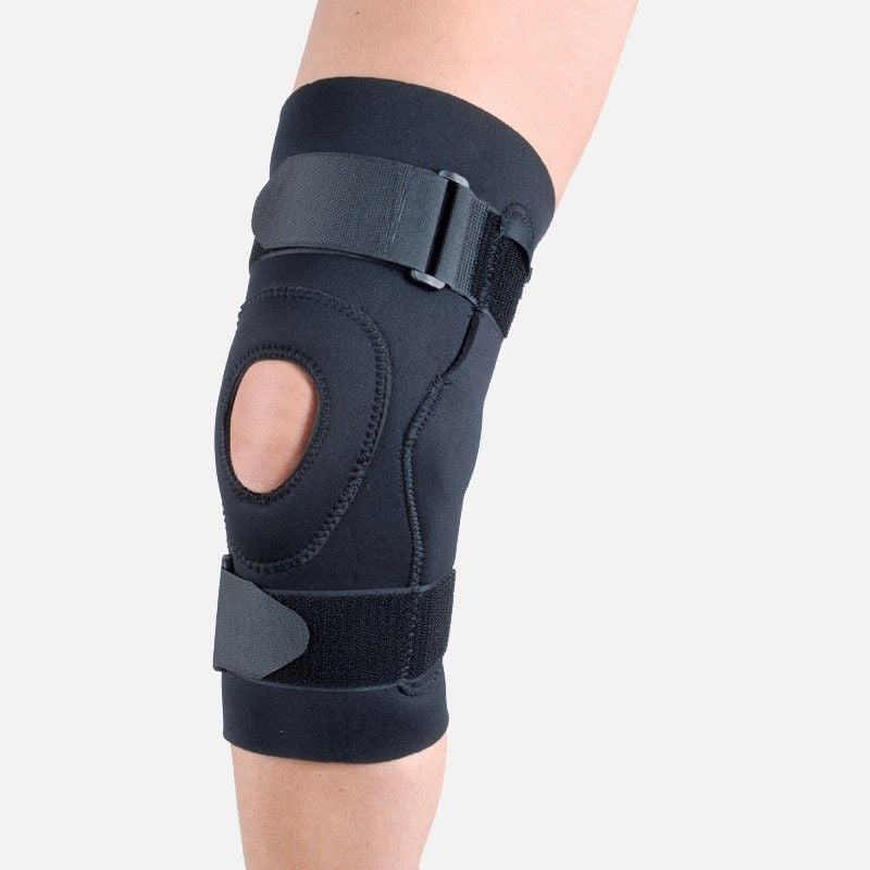 Image 2 of Neoprene Hinged Knee Support with Anterior Closure