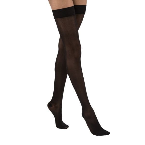 Jobst Ultrasheer 20-30 mmHg Closed Toe Thigh High Compression Stockings