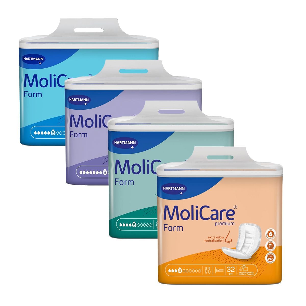 Hartmann Molicare Premium Form liners