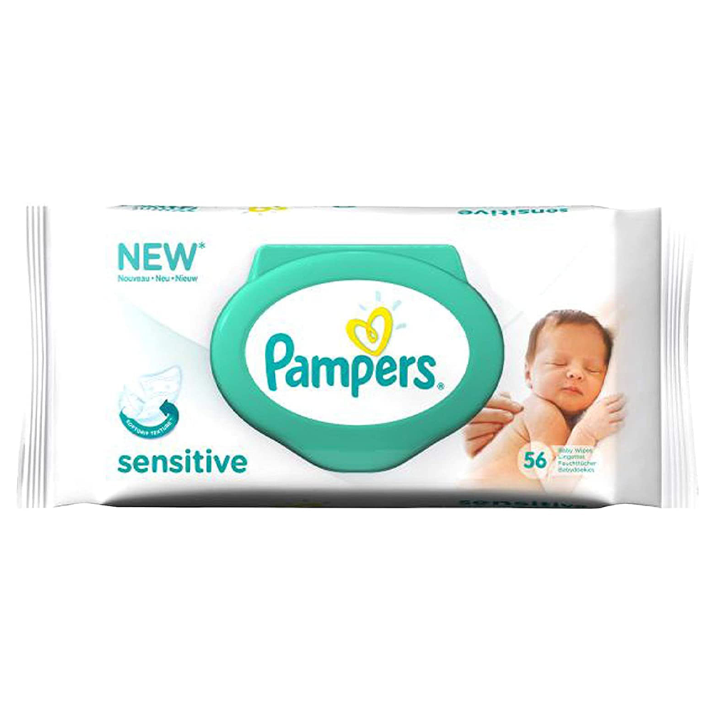 Pampers Sensitive Wipes Perfume-Free Baby Skin Vitality Medical