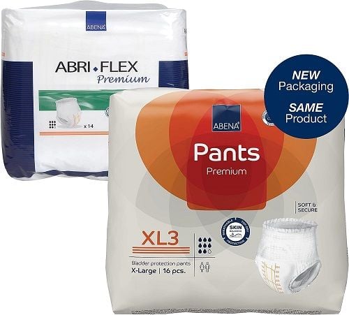 ABENA Abri-Flex Premium XL3 is being rebranded as ABENA Pants Premium XL3.