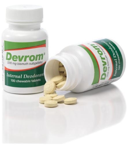 Chewable Internal Deodorant Tablets