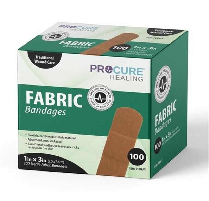 ProCure Fabric Adhesive Bandages - Sterile