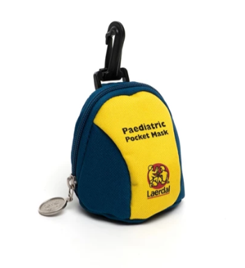 Image 2 of Laerdal Medical Pediatric Pocket Mask with Gloves