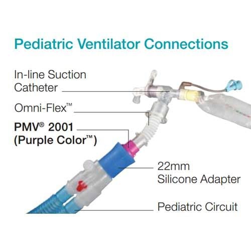 Pediatric Ventilator Connection Omni-Flex PMV 2001