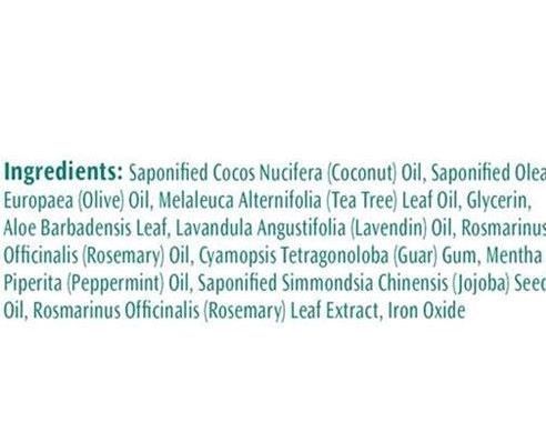 FungaSoap ingredients list