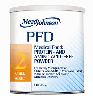 PFD 2 Nutrition Supplement for Amino Acid Metabolic Disorders