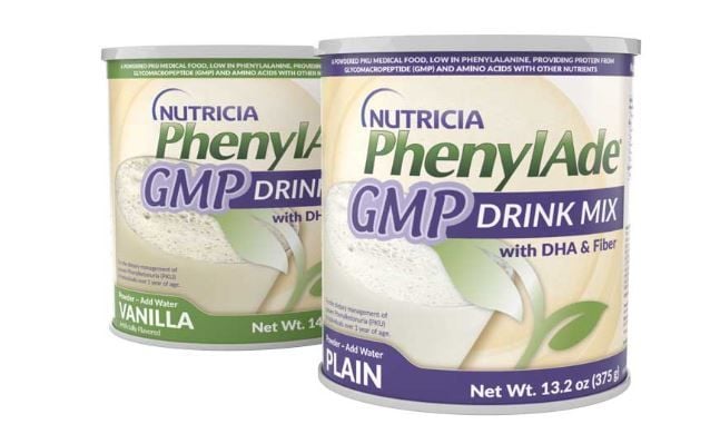 PhenylAde GMP Drink Mix - Vanilla & Plain