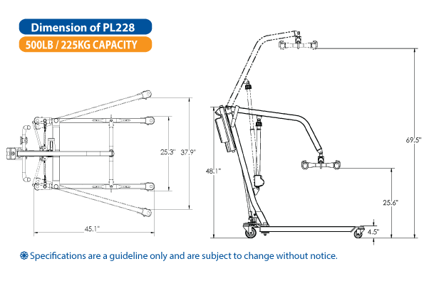 Dimensions and specifications