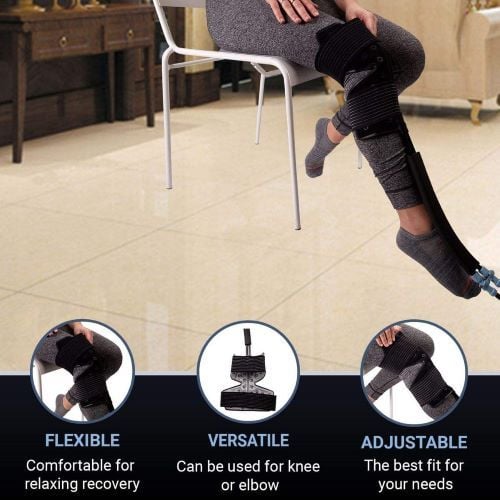 Versatile and Adjustable Wrap for Knee and Elbow