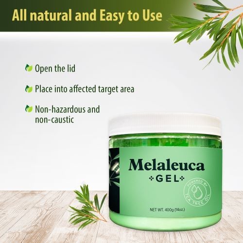 Instruction in using the gel.