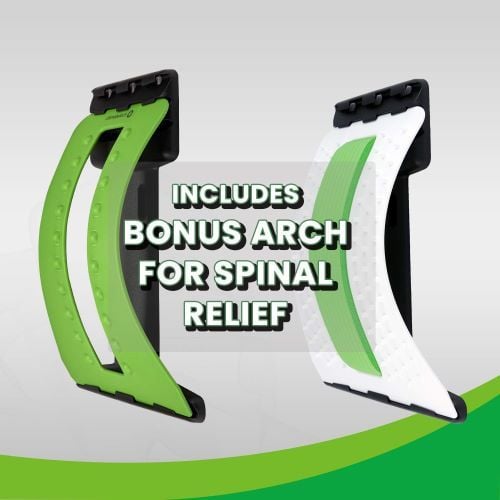 Image 5 of PMT Ultimate Arch Spinal Traction Device - Back Stretcher for Lower Back Pain