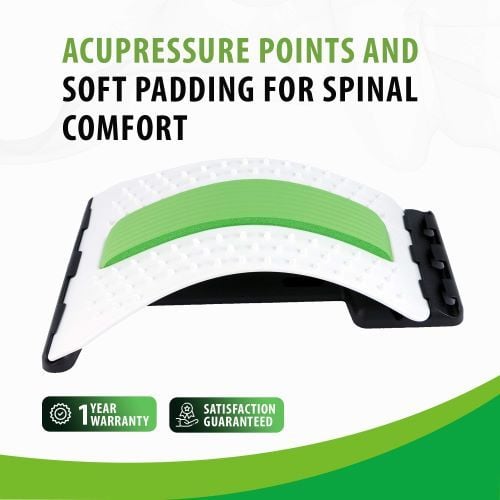 Image 2 of PMT Ultimate Arch Spinal Traction Device - Back Stretcher for Lower Back Pain