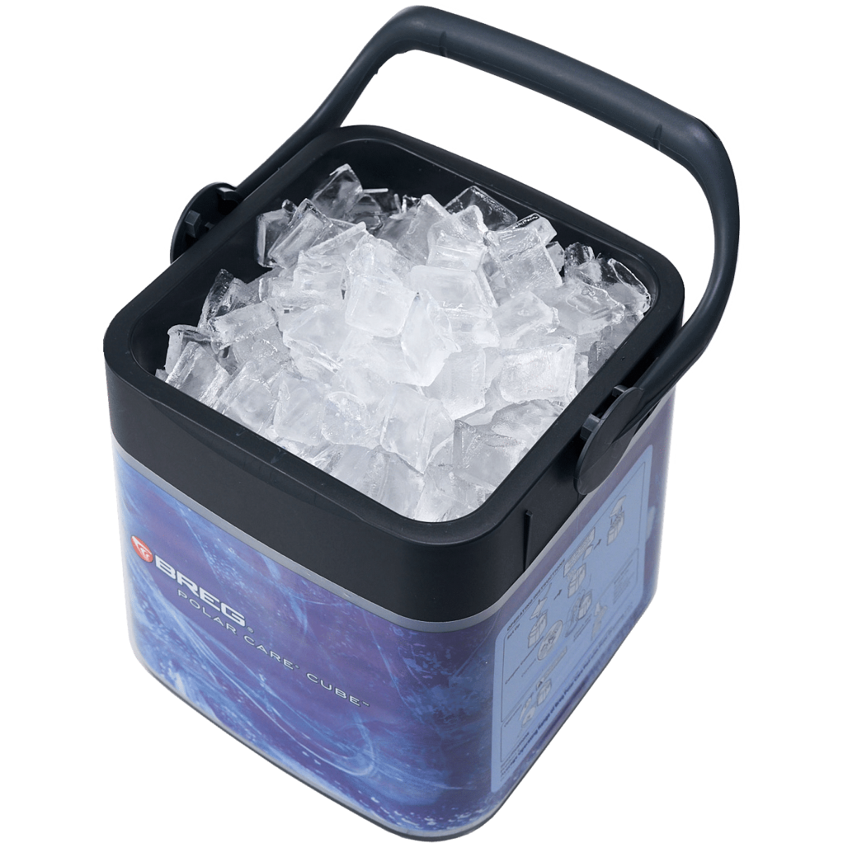 Unit filled with ice