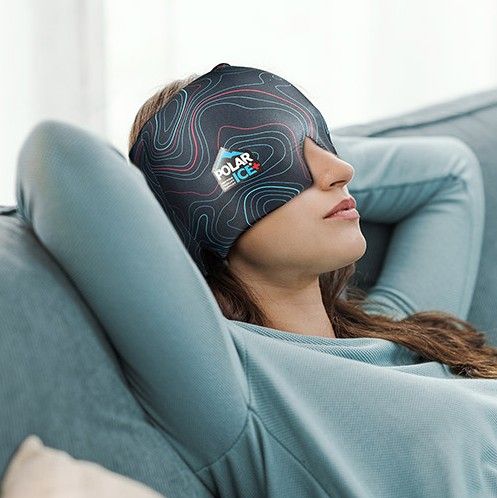 Woman wearing cap lying down