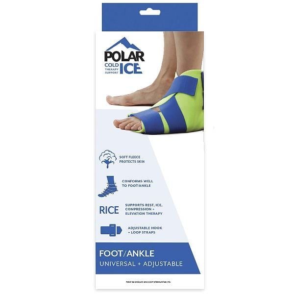 Polar Ice Foot & Ankle Wrap package.
