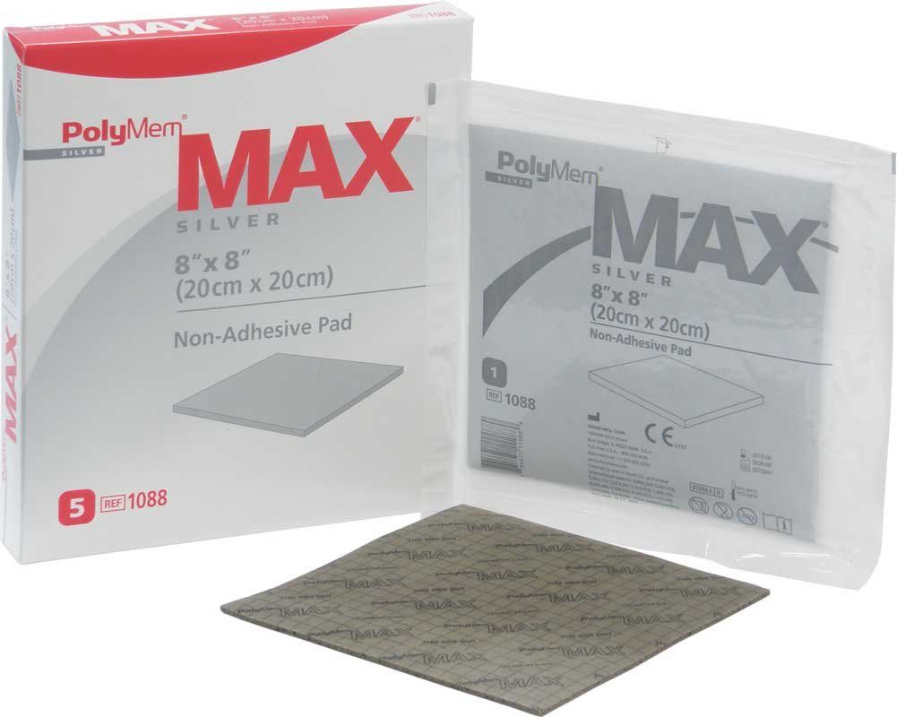 Ferris PolyMem Max Non-Adhesive Dressings w/ Silver