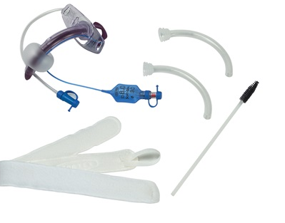 Portex Blue Line Suctionaid Trach Tubes | Cuffed Suctionaid Tubes
